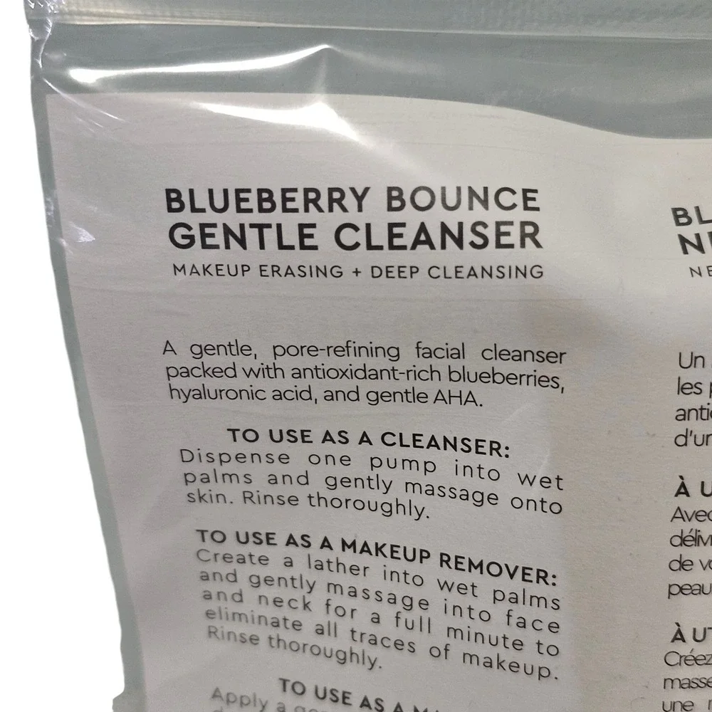 Glow Recipe‎ Blueberry Bounce Gentle Cleanser Hydrating 30mL 1oz. Travel Size